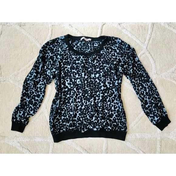 Ann Taylor Loft Animal Print Pullover Blouse - Picture 5 of 8